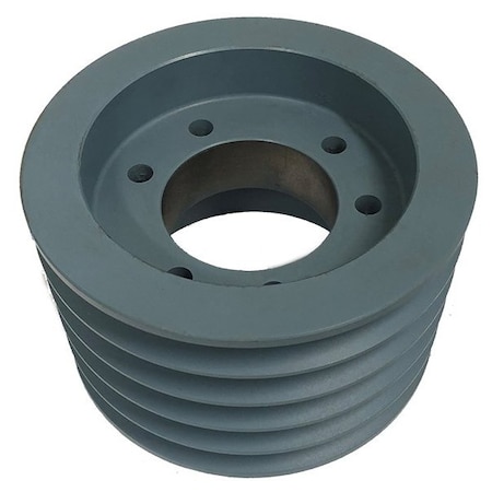 B&B Manufacturing Bushing 5 Groove V-Belt Pulley 8.9 inch OD 5C85E